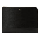 Wolf W Collection Leather Black Laptop Sleeve 774602 Image 1