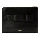 Wolf W Collection Leather Black Laptop Sleeve 774602 Image 2