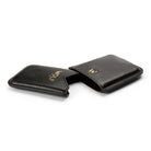 Wolf W Collection Leather Black Molded Card Case 774502 Image 3