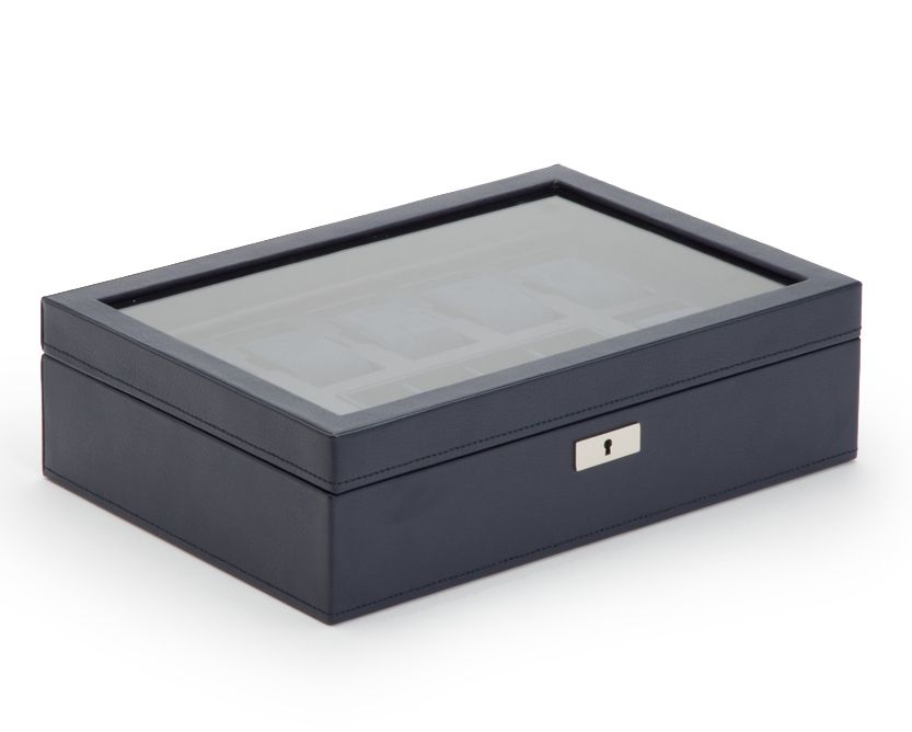 WOLF Watch Box Howard Navy 465217 Image 2