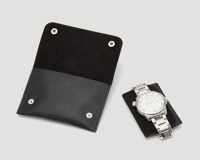 WOLF Watch Case Blake Wrap Black D 464003 Image 3
