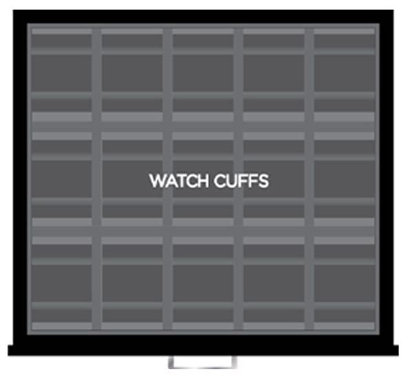 WOLF Watch & Jewellery Safe Atlas Titanium 4901 Image 7
