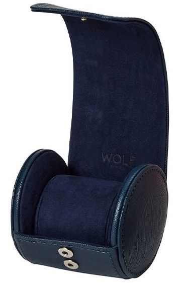 WOLF Watch Roll Black Tutti Frutti Blue D 680128 Image 1