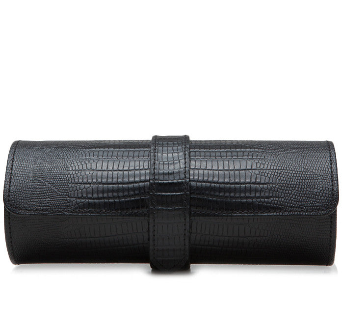 Wolf Watch Roll Blake Black Lizard 305658 Image 2