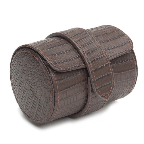 Wolf Watch Roll Blake Single Brown Lizard 306195 Image 2