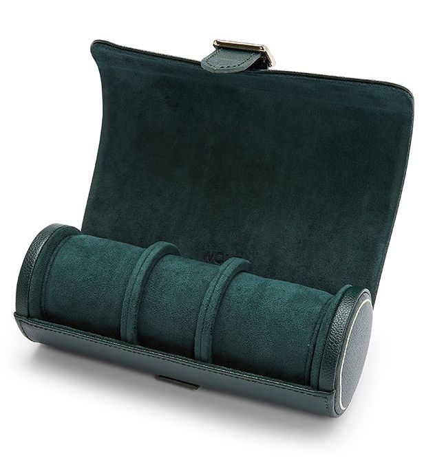WOLF Watch Roll British Racing Green Triple WOLF-287 Image 1