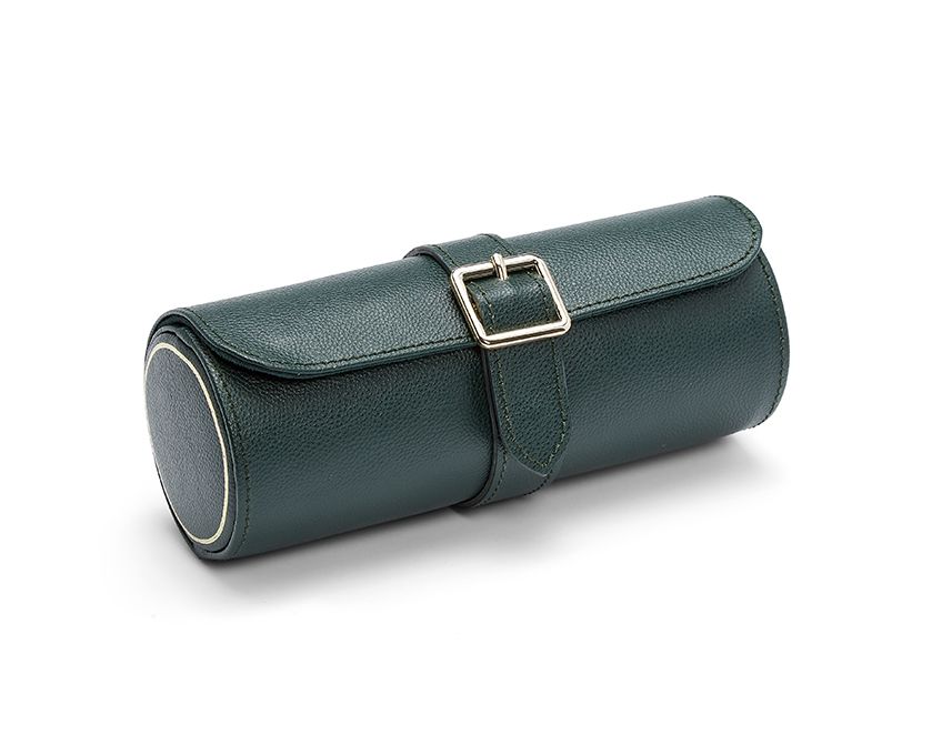 WOLF Watch Roll British Racing Green Triple WOLF-287 Image 3