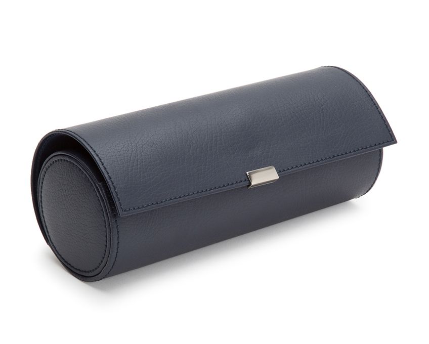 Wolf Watch Roll Howard Triple Navy 465917 Image 2