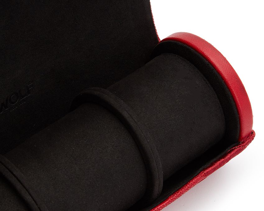 WOLF Watch Roll Memento Mori Triple Red 493472 Image 3