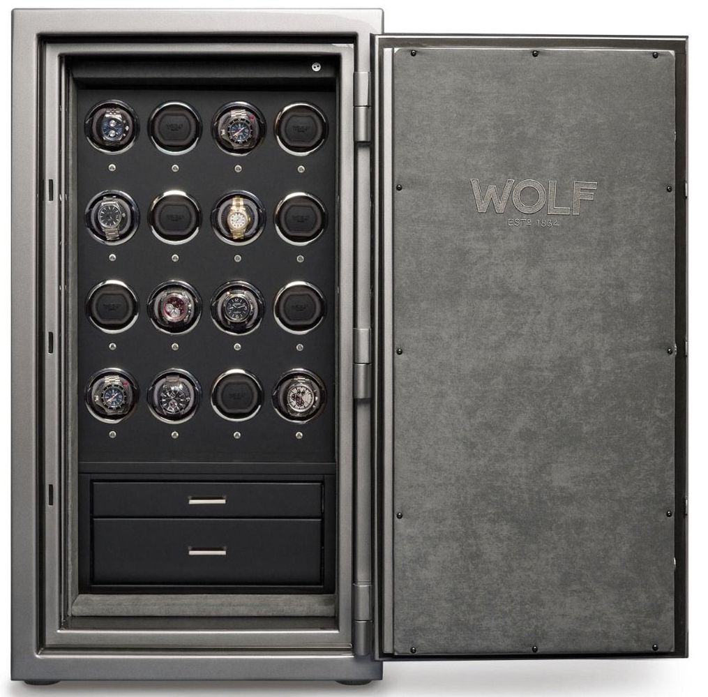 WOLF Watch Safe Atlas 16 Piece Titanium 491665 Image 1