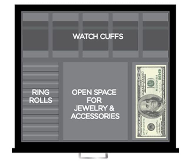 WOLF Watch Safe Atlas 4 Piece Onyx 490464 Image 5