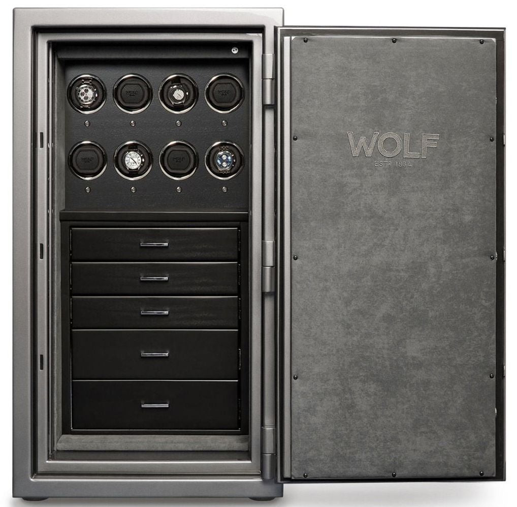 WOLF Watch Safe Atlas 8 Piece Titanium 491865 Image 1