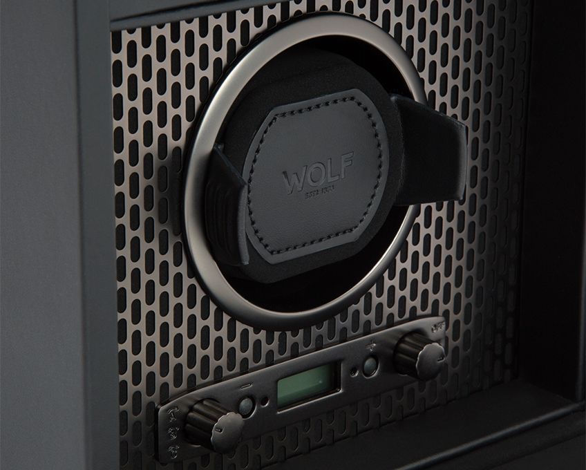 WOLF Watch Winder Axis Single With Storage Powder Coat 469203 Image 3