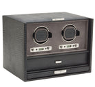 Wolf Watch Winder Blake Double Storage And Travel Case Black Lizard 460758 Image 1
