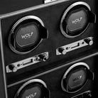 WOLF Watch Winder British Racing Black 4pc 793002 Image 2