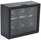 WOLF Watch Winder British Racing Black 6pc 792402 Image 2