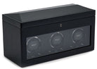 WOLF Watch Winder British Racing Black Triple Storage 792302 Image 2