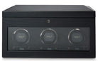 WOLF Watch Winder British Racing Black Triple Storage 792302 Image 7