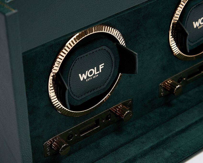 WOLF Watch Winder British Racing Green Double 792241 Image 4