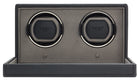 WOLF Watch Winder Cub Double With Cover Black 461203 Image 2