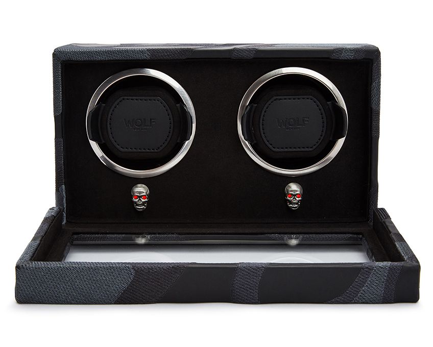 WOLF Watch Winder Cub Memento Mori Double Black 493202 Image 2