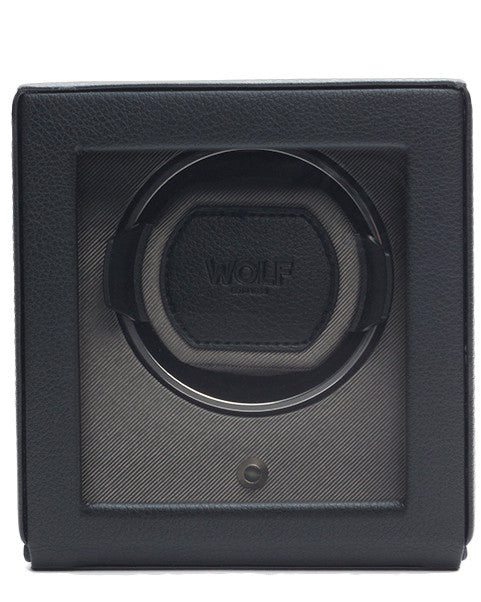 WOLF Watch Winder Cubs Single With Cover Black 461103 Image 1
