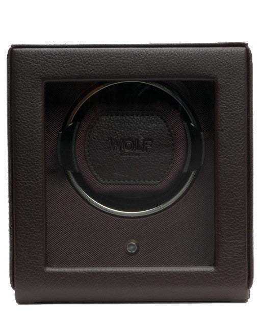 WOLF Watch Winder Cubs Single With Cover Brown 461106 Image 1