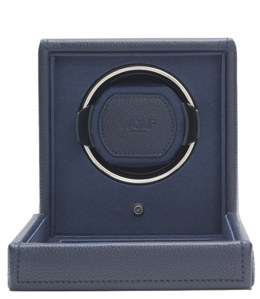 WOLF Watch Winder Cubs Single With Cover Navy 461117 Image 2
