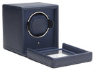 WOLF Watch Winder Cubs Single With Cover Navy 461117 Image 4