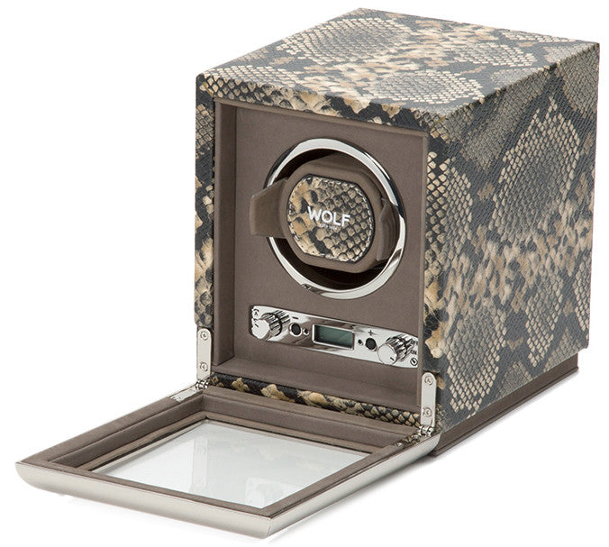 WOLF Watch Winder Exotic Single Tan 461722 Image 2