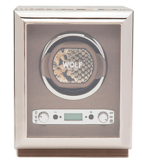 WOLF Watch Winder Exotic Single Tan 461722 Image 3