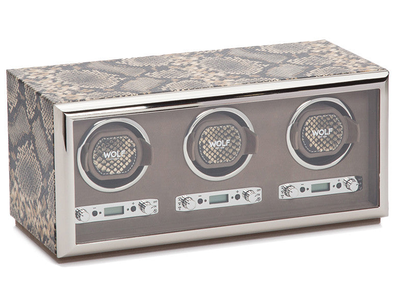 WOLF Watch Winder Exotic Triple Tan 461922 Image 1