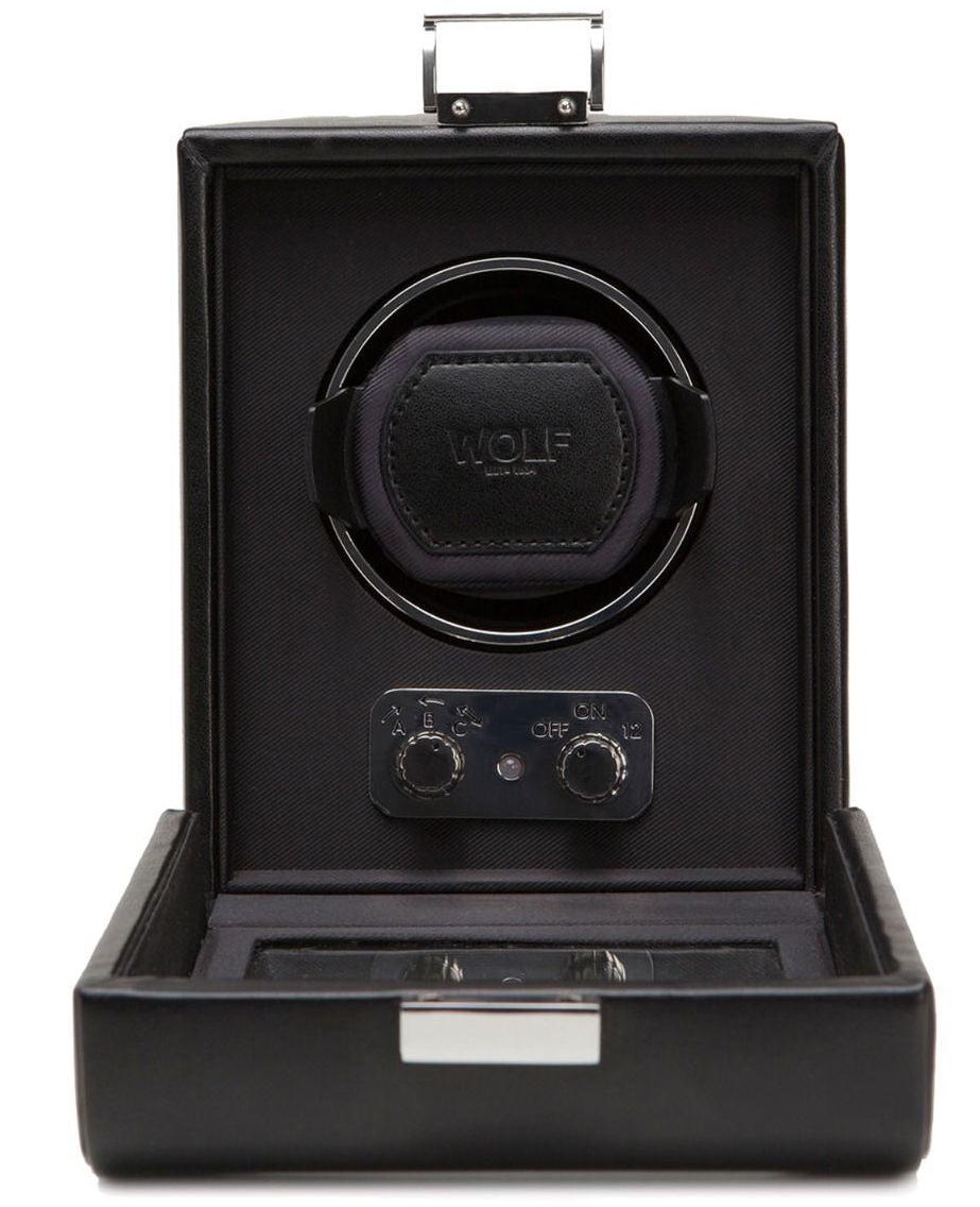 Wolf Watch Winder Heritage Single Black 270002 Image 2