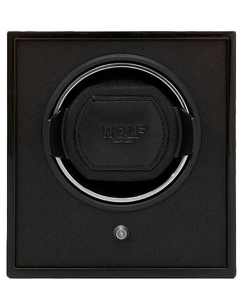 Wolf Watch Winder Lacquered Cubs Single Black D 460470 Image 2