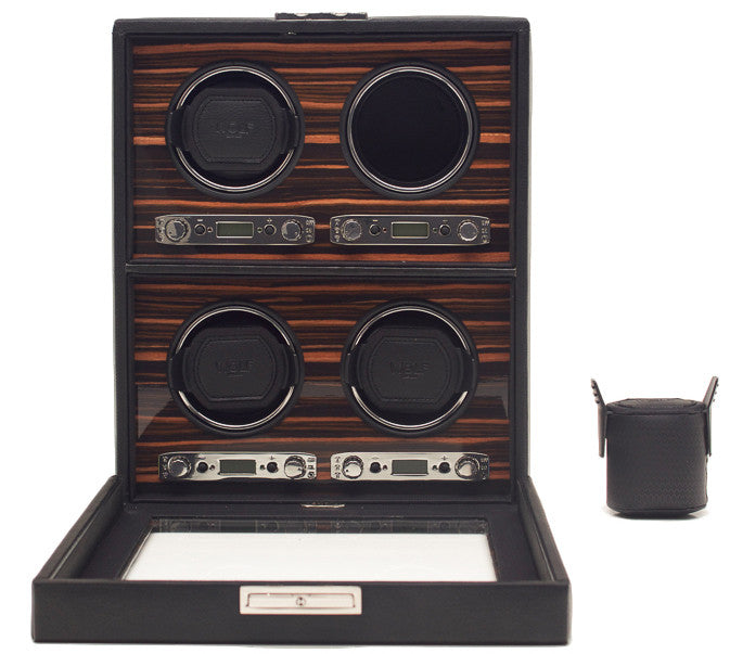 WOLF Watch Winder Roadster 4 Piece 459156 Image 3