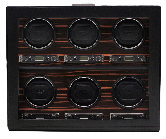 WOLF Watch Winder Roadster 6pc 459256 Image 1