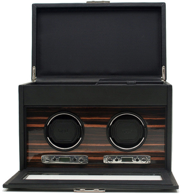 WOLF Watch Winder Roadster Double Storage And Travel Case 457256 Image 2
