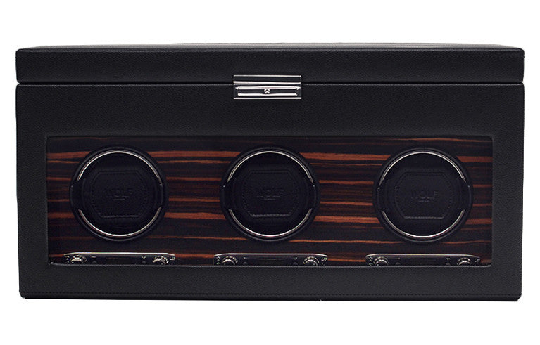 WOLF Watch Winder Roadster Triple Storage And Travel Case 457356 Image 1