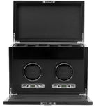 WOLF Watch Winder Savoy Double With Storage Black 454670 Image 2