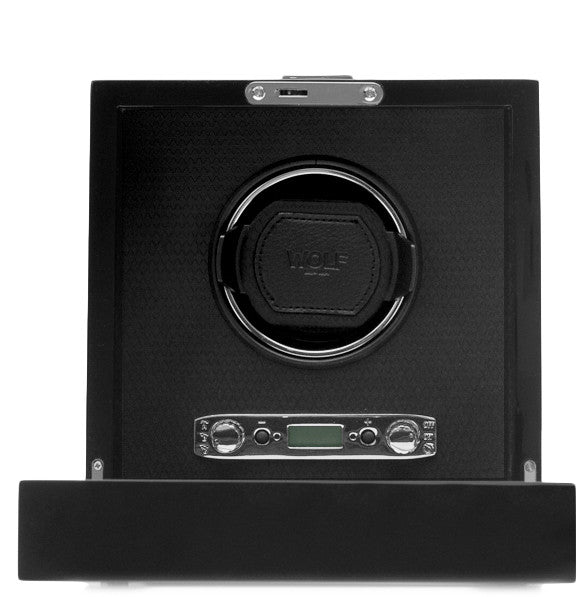 WOLF Watch Winder Savoy Single Black 454470 Image 2