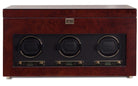 WOLF Watch Winder Savoy Triple Storage And Travel Case Burl 454710 Image 1