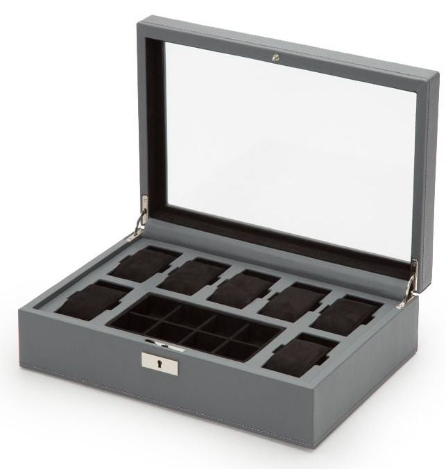 WOLF Watch Winder Single Howard Cub Black 462217 Image 1