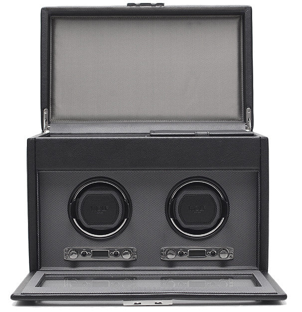 WOLF Watch Winder Viceroy Double Storage And Travel Case 456202 Image 3