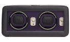 Wolf Watch Winder Windsor Double With Cover Black/Purple 452603 Image 1
