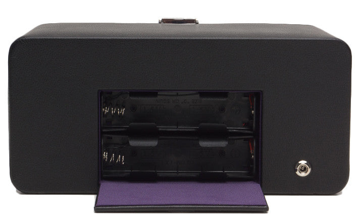 Wolf Watch Winder Windsor Double With Cover Black/Purple 452603 Image 3