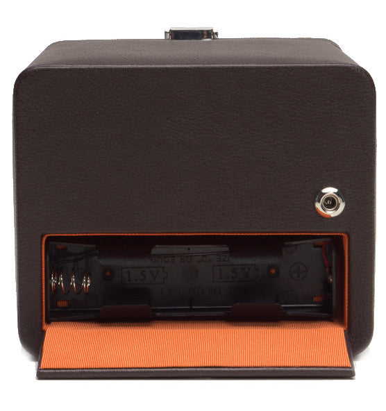 WOLF Watch Winder Windsor Single With Cover Brown/Orange D 452506 Image 3