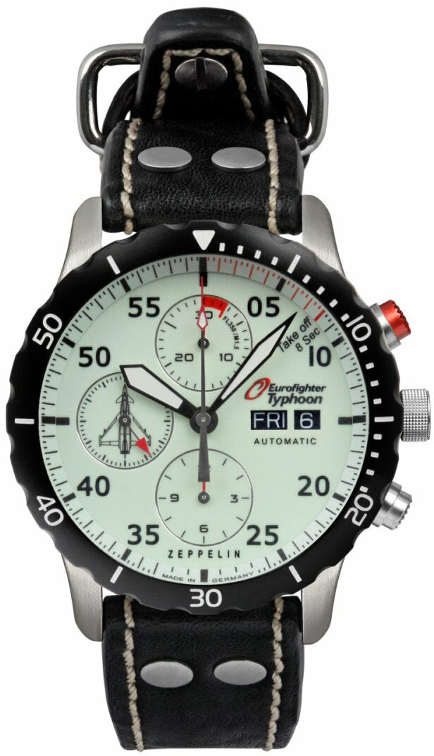 Zeppelin Eurofighter Typhoon Automatic Limited Edition Watch 72185 Image 1