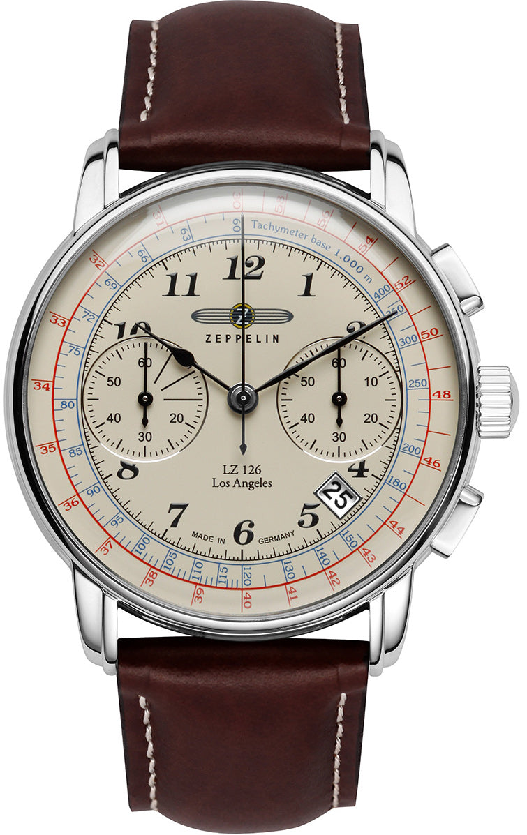 Zeppelin LZ 126 Los Angeles Mens Watch 76145 Image 1