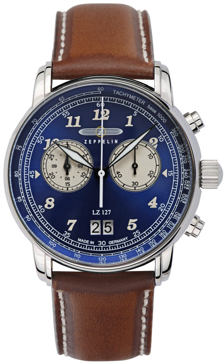 Zeppelin LZ 127 Graf Zeppelin Quartz Chronograph Watch 86843 Image 1