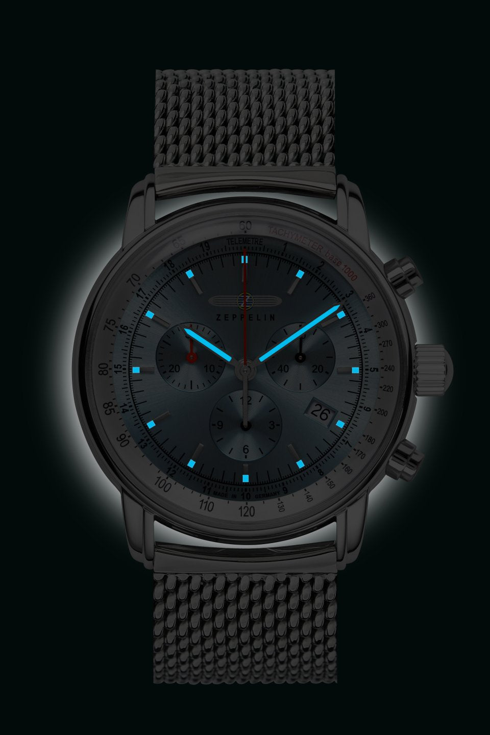 Zeppelin LZ 14 Marine Mens Watch 8886M3 Image 2